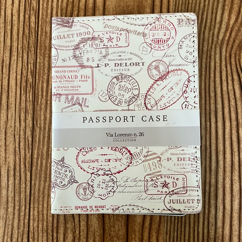 Via Lorenzo n.26 Collection Passport  Case